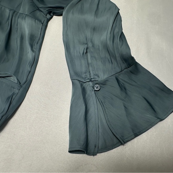 NWT A New Day Teal Women's Blouse - Picture 6 of 8